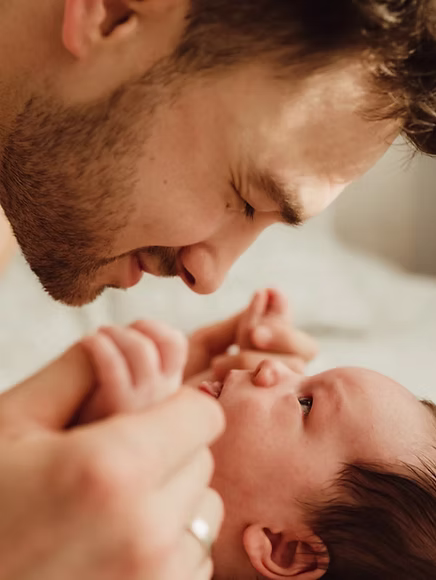 Happy father